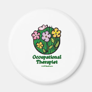 Occupational Therapist Blooms 2 Magnet