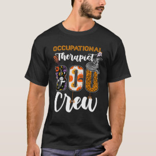 Occupational Therapist Boo Crew Ghost Therapy Hall T-Shirt