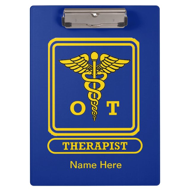 Occupational Therapist Clipboard (Front)