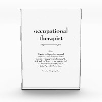 Occupational Therapist Definition Thank You Gift
