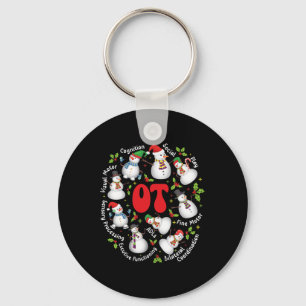Occupational Therapist Fun Occupation Therapy Chri Key Ring
