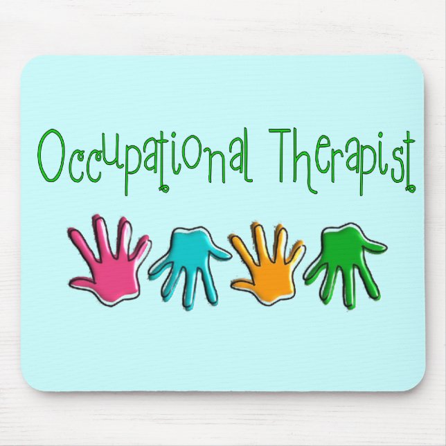 Occupational Therapist Gifts Mouse Mat (Front)
