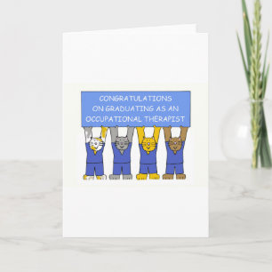 Occupational Therapist Graduate Congratulations Card