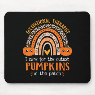 Occupational Therapist Halloween School Occupation Mouse Mat