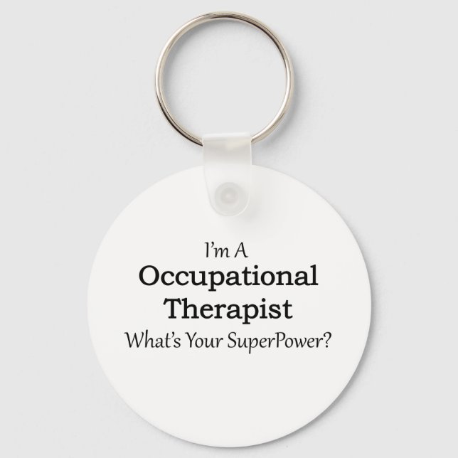 Occupational Therapist Key Ring (Front)
