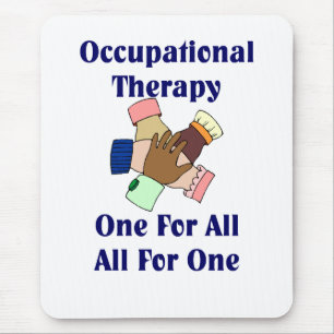 Occupational Therapist Mouse Pad