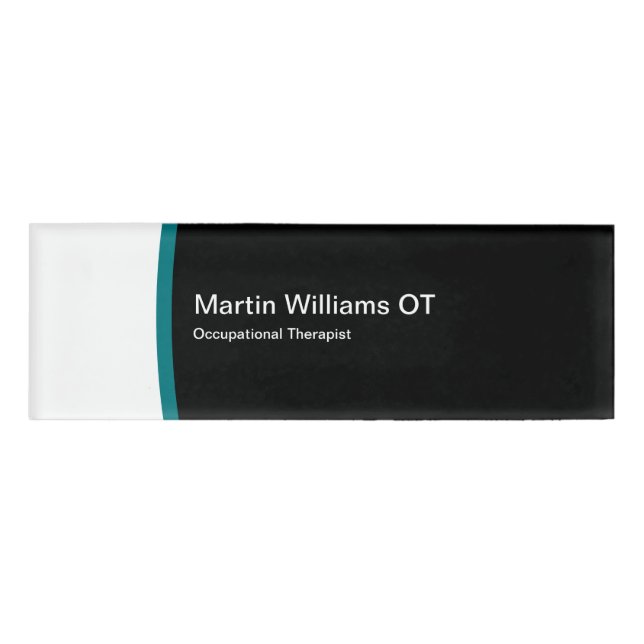 Occupational Therapist Name Tag (Front)