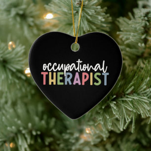 Occupational Therapist OT Gifts Ceramic Tree Decoration