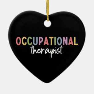 Occupational Therapist OT Occupational Therapy Ceramic Tree Decoration