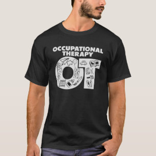 Occupational Therapist OT Therapy Paediatrics Cura T-Shirt