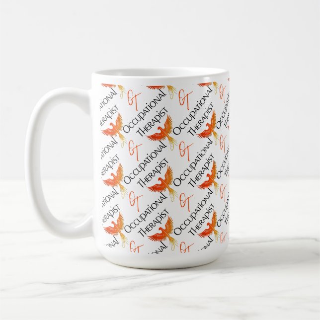 Occupational Therapist with Phoenix design Coffee Mug (Left)
