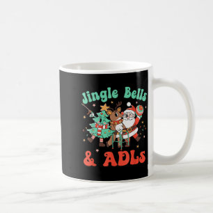 Occupational Therapy Christmas Reindeer Santa Adls Coffee Mug