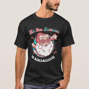 Occupational Therapy Christmas Retro OT Groovy San T-Shirt