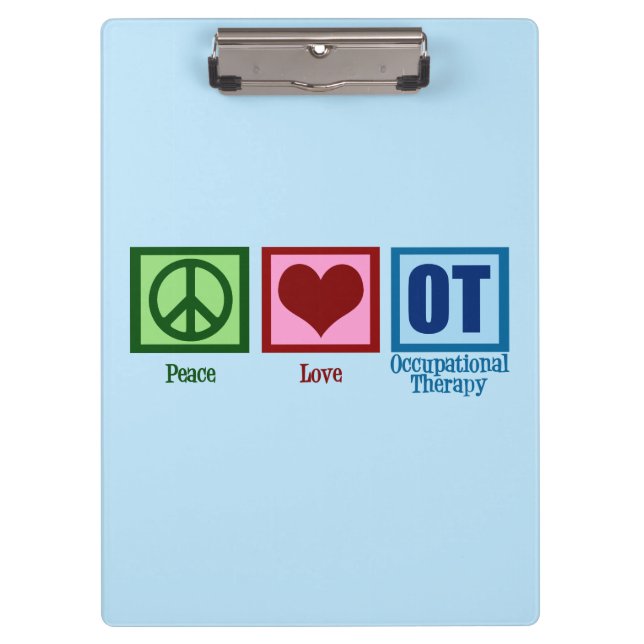 Occupational Therapy Clipboard (Front)