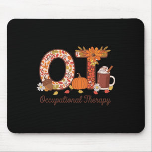 Occupational Therapy Fall Thanksgiving Occupationa Mouse Mat