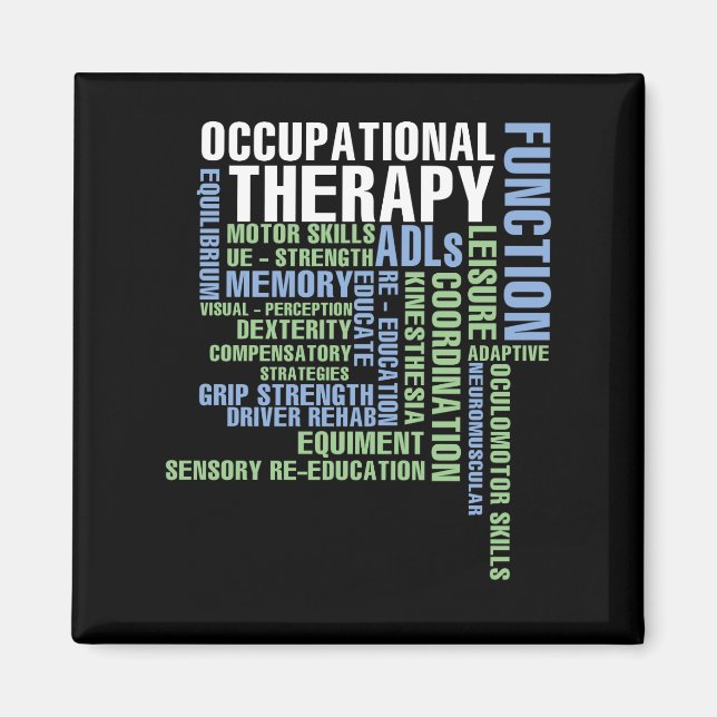 Occupational Therapy for OT Month Magnet (Front)