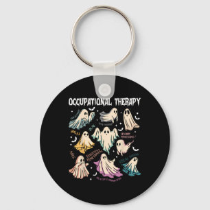 Occupational Therapy Ghost Special Edu Autism Awar Key Ring