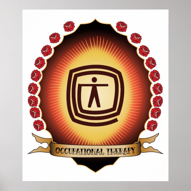 Occupational Therapy Mandorla Poster (Front)