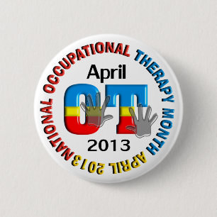 Occupational Therapy Month Buttons 2013