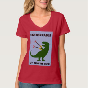OCCUPATIONAL THERAPY MONTH OT REX 2018 T-Shirt