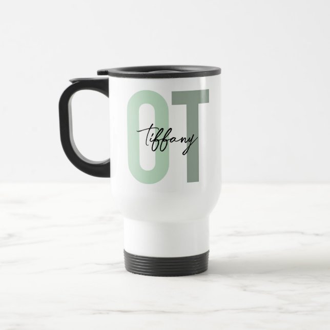 Occupational Therapy Mug • Custom OT Coffee Mug •  (Left)