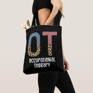 Occupational Therapy OT Cheetah Future OT Gifts Tote Bag