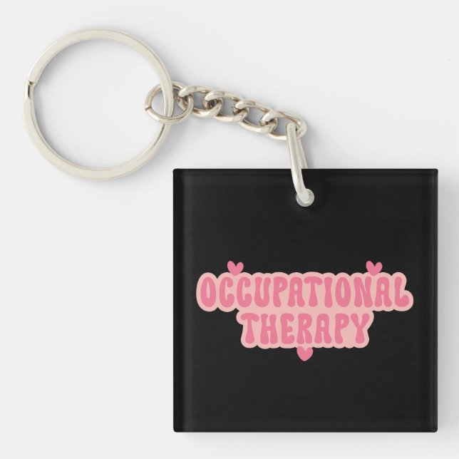 Occupational Therapy OT Key Ring (Front)