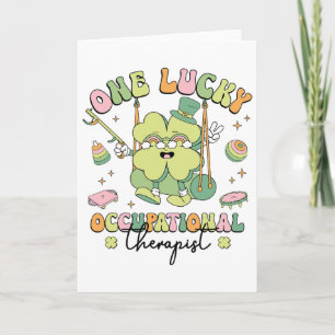 Occupational Therapy Ot Patricks Day Occupational Card