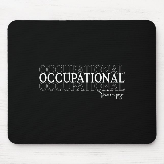 Occupational Therapy Ot Student Back To School For Mouse Mat (Front)