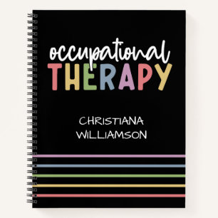 Occupational Therapy OT Student Grad Gifts Notebook