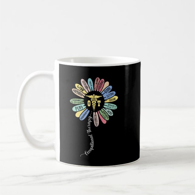 Occupational Therapy OT Therapist, Inspire OT Mont Coffee Mug (Left)