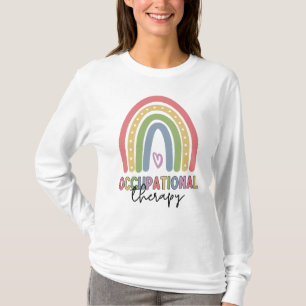 Occupational Therapy OT Therapist Rainbow T-Shirt