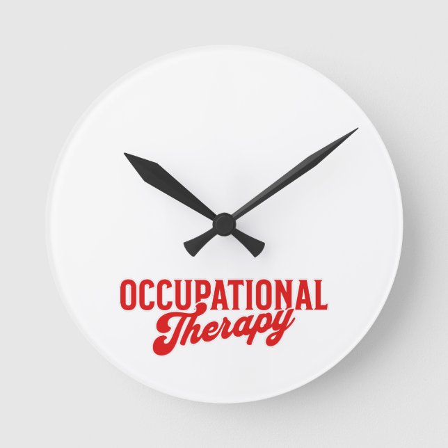 Occupational Therapy OTA Heathcare Round Clock (Front)