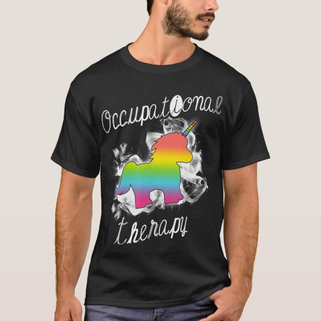 Occupational Therapy Shirt Unicorn OT Gifts (Front)