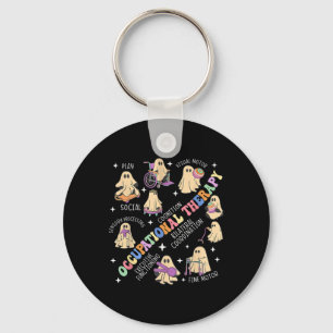 Occupational Therapy Therapist Halloween Spooky Ot Key Ring