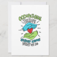 Occupational Therapy Therapist Nurse Gift