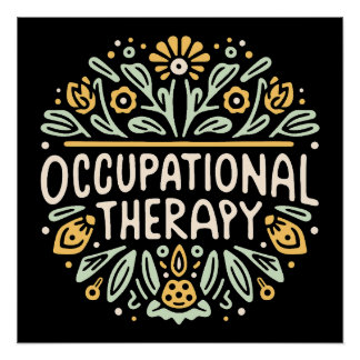 Occupational therapy therapist poster