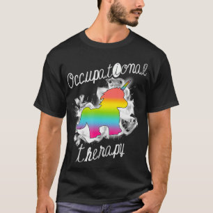 Occupational Therapy Unicorn OT Gifts Therapist T-Shirt