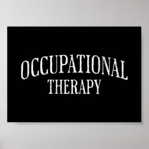 Occupational Therapy Vintage Poster