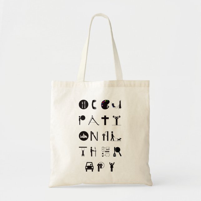 Occupations Tote Bag (Front)