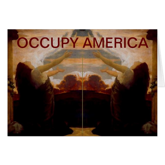 OCCUPY AMERICA (Front Horizontal)