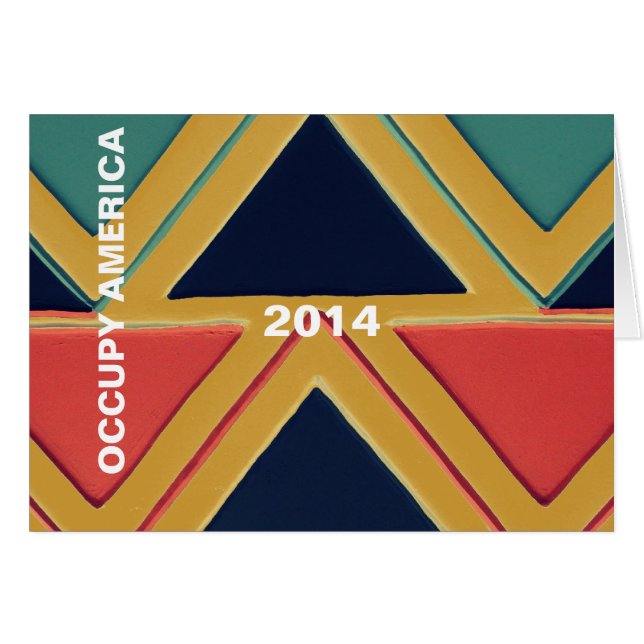 OCCUPY AMERICA 2014 (Front Horizontal)