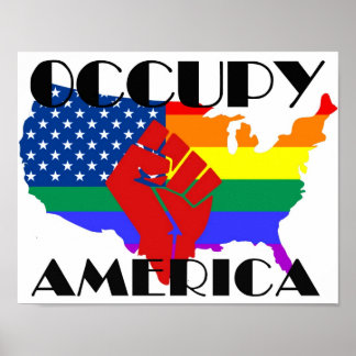 Occupy America LGBTQ Poster