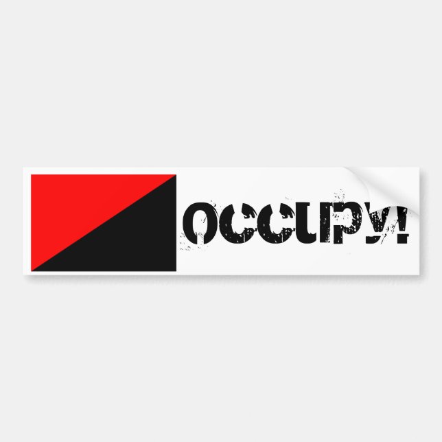 Occupy! Bumper Sticker (Front)