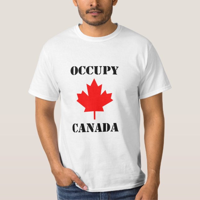 Occupy Canada: UBC (University of British Columbia T-Shirt (Front)