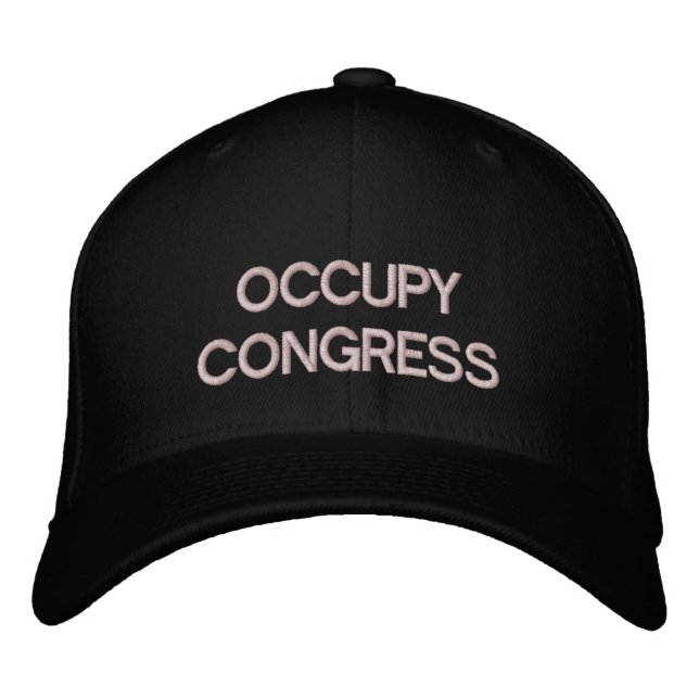 Occupy Congress Cap Template (Front)