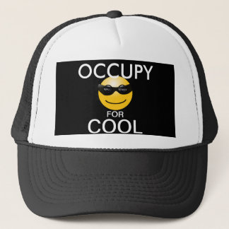OCCUPY FOR COOL TRUCKER HAT