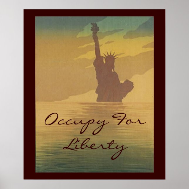 occupy for liberty poster (Front)