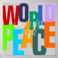 OCCUPY FOR WORLD PEACE