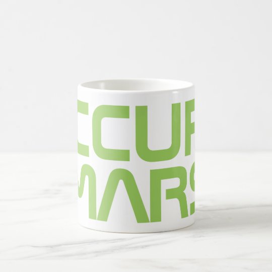 "OCCUPY MARS" COFFEE MUG